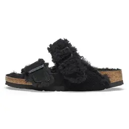 Birkenstock: Чёрные босоножки 