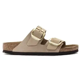 Birkenstock: Бежевые сабо  Arizona