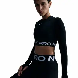 NIKE: Свитшот  Dri FIT с длинным рукавом