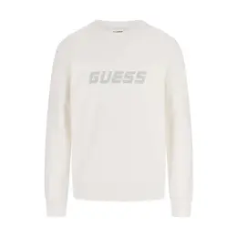 GUESS: Белый свитшот 