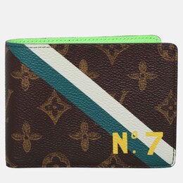 Louis Vuitton: Коричневый кошелёк 