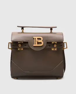 Balmain: Коричневі сумки  B-Buzz 23