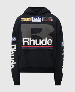 Rhude: Чёрная толстовка 