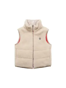 MONCLER: Жилет из полиэстера 