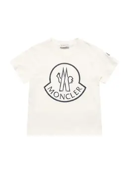 MONCLER: Хлопковая футболка 