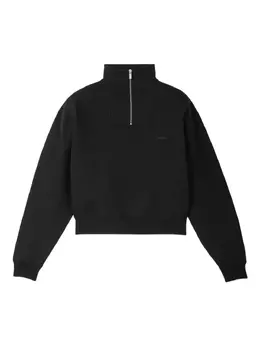 Jacquemus: Чёрный свитшот 