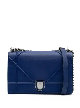 Christian Dior Pre-Owned: Голубая сумка через плечо 