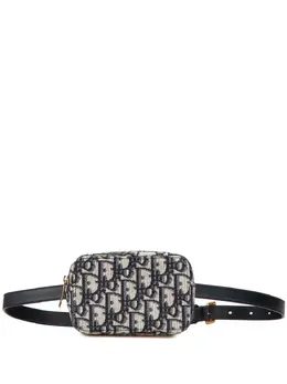 Christian Dior Pre-Owned: Голубая поясная сумка 