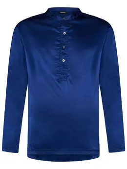 TOM FORD: Футболка  Henley с длинным рукавом