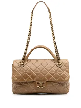CHANEL Pre-Owned: Коричневая сумка 