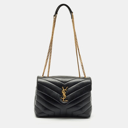 Saint Laurent Paris: Чёрная сумка  Loulou