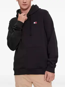 Tommy Jeans: Чёрная толстовка 