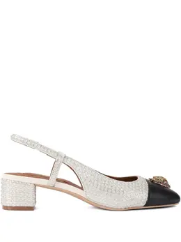 Kurt Geiger London: Двухцветные туфли 