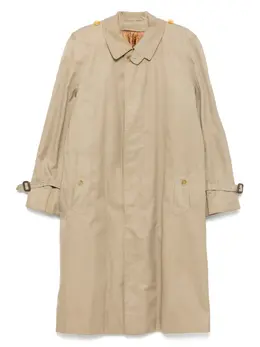 Burberry Pre-Owned: Бежевый плащ 