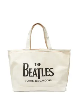 The Beatles X Comme Des Garçons: Светлая сумка-шоппер 