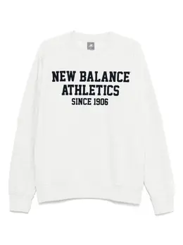 New Balance: Свитшот с принтом 