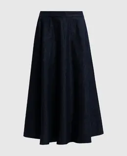 Max Mara: Синяя юбка 