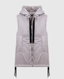 Max Mara: Бежевый жилет 