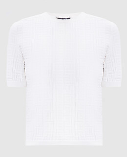 Balmain: Белый топ 