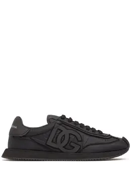 DOLCE & GABBANA: Чёрные кроссовки 