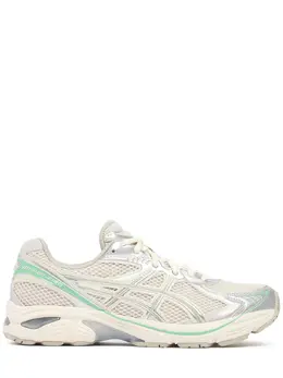 ASICS: Зелёные кроссовки 