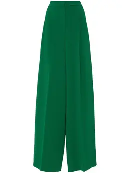 MAX MARA: Зелёные брюки 