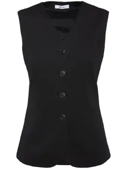MAX MARA: Жилет из вискозы 