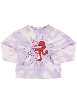 STELLA MCCARTNEY KIDS: Хлопковый свитшот 