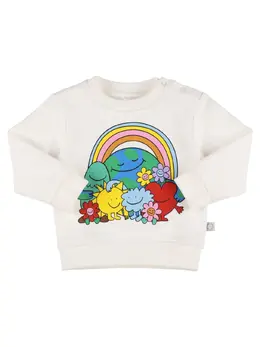 STELLA MCCARTNEY KIDS: Хлопковый свитшот 