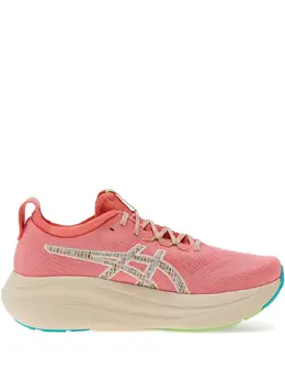ASICS: Розовые кроссовки 