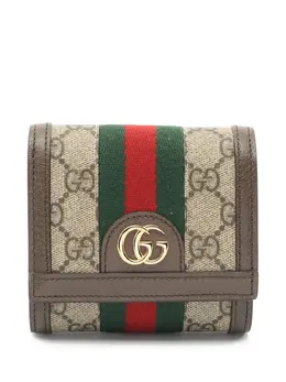 Gucci Pre-Owned: Бежевый кошелёк 