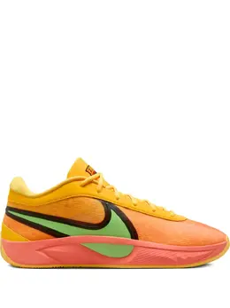Nike: Оранжевые кроссовки 
