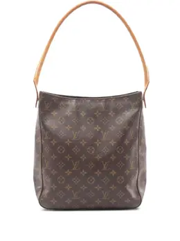 Louis Vuitton Pre-Owned: Коричневая сумка 