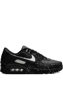 Nike: Чёрные кроссовки  Air Max 90