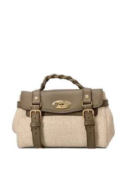 Mulberry: Бежевая сумка на руку  Alexa