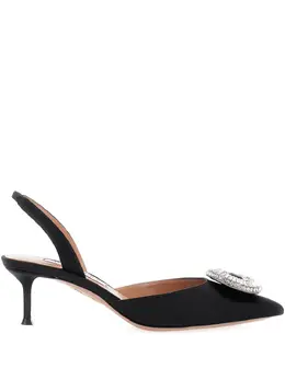Aquazzura: Чёрные туфли 