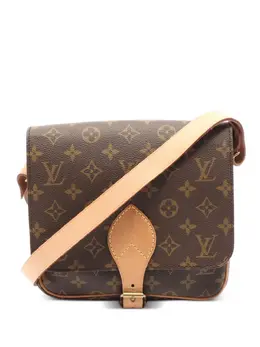 Louis Vuitton Pre-Owned: Коричневая сумка через плечо 