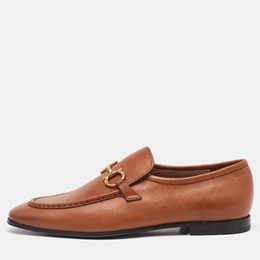 Salvatore Ferragamo: Коричневые туфли  Gancini