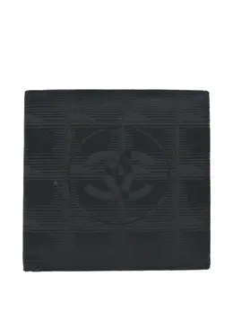 CHANEL Pre-Owned: Чёрный кошелёк 