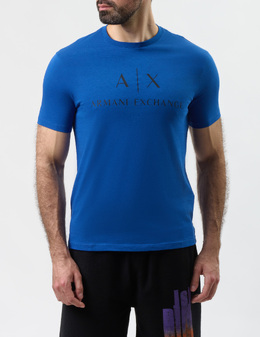 ARMANI EXCHANGE: Сині футболки 