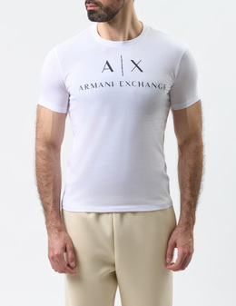 ARMANI EXCHANGE: Білі футболки 