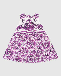 Dolce&Gabbana: Фиолетовое платье 