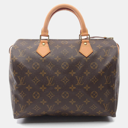 Louis Vuitton: Коричневая сумка  Speedy 30