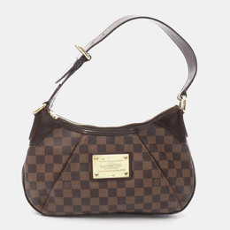 Louis Vuitton: Коричневая сумка 