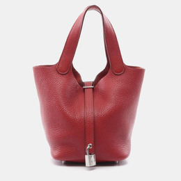 Hermes: Серебристая сумка на руку 