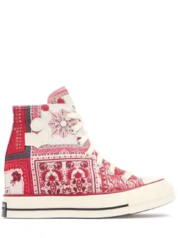CONVERSE: Красные кроссовки  Chuck 70