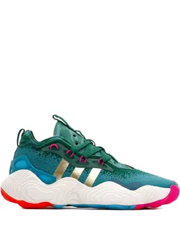 adidas: Зелёные кроссовки 