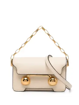 Marni: Бежевая сумка 