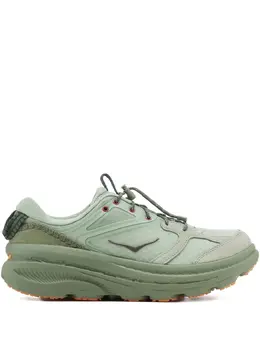 HOKA: Зелёные кроссовки 