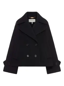 Chloé: Двубортная куртка 